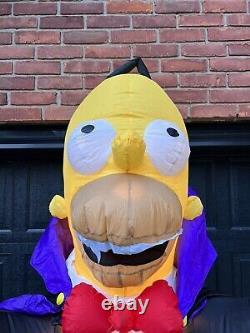 Simpsons Homer Vampire Blow-up/Lights Up Inflatable By Gemmy