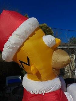 Simpsons Santa Homer Airblown Inflatable Christmas Outdoor 8ft tested- withbox