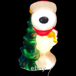 Snoopy Christmas Blow Mold Peanuts Tree Woodstock General Foam 30 Vintage