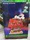 Snoopy House Countdown To Christmas Light Up Indr/outdr Sign Days Until 99ds New