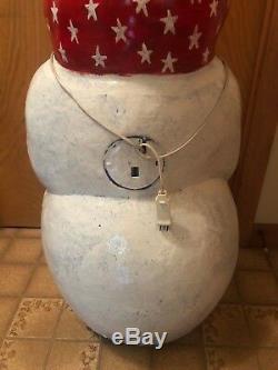 Snowman 42 Inches Blow Mold Holiday Christmas Yard Decor