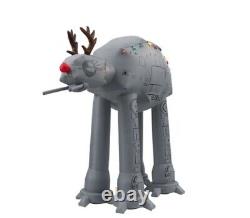 Star Wars AT AT Walker Reindeer Giant Airblown Inflatable 9ft Christmas