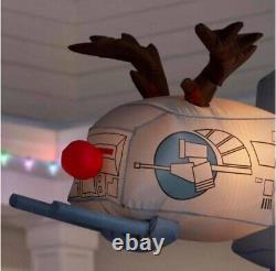 Star Wars AT AT Walker Reindeer Giant Airblown Inflatable 9ft Christmas