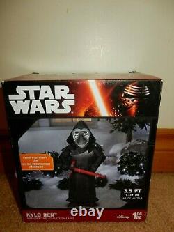 Star Wars Kylo Ren Christmas Inflatable 3.5 Feet Tall Brand New Free Usps Ship