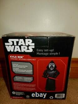 Star Wars Kylo Ren Christmas Inflatable 3.5 Feet Tall Brand New Free Usps Ship