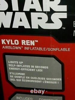 Star Wars Kylo Ren Christmas Inflatable 3.5 Feet Tall Brand New Free Usps Ship