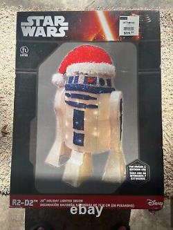 Star Wars R2D2, 28 Outdoor/Indoor Holiday Lighted Decor by Kurt Adler+Disney