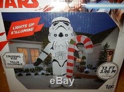 Star Wars Stormtrooper Christmas Inflatable 13 Feet Tall Brand New Free Ship