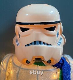 Star Wars Stormtrooper Christmas Lighted Yard Decor 37 Disney Kurt Adler