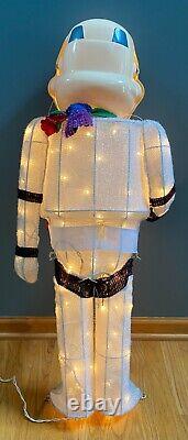 Star Wars Stormtrooper Christmas Lighted Yard Decor 37 Disney Kurt Adler