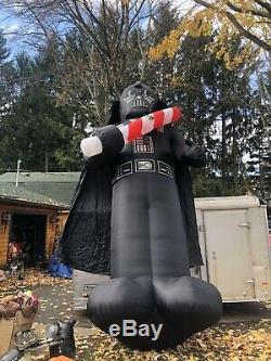 Star Wars Xmas Darth Vader Giant 16 Foot Inflatable Hardly Used