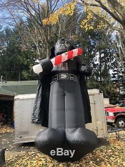 Star Wars Xmas Darth Vader Giant 16 Foot Inflatable Hardly Used