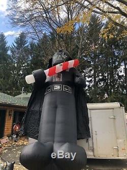 Star Wars Xmas Darth Vader Giant 16 Foot Inflatable Hardly Used