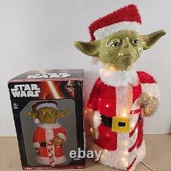 Star Wars Yoda Kurt Adler 28 Holiday Lighted Indoor / Outdoor Decoration