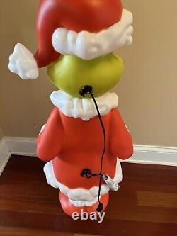 Supreme 3 Foot Grinch LED Lighted Brand New Sealed Same Day FedEx Ship