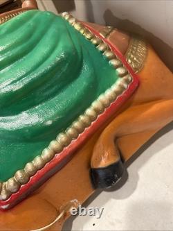 THE BIG ONE 42 Vintage Empire Camel Blow Mold Lighted For Nativity Largest Vers THE BIG ONE 42 Vintage Empire Camel Blow Mold Lighted For Nativity Largest Vers