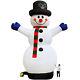 Tkloop 26ft Christmas Inflatable Snowman Outdoor Yard Decoration Lawn
