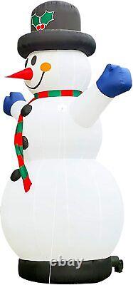 TKLoop 26Ft Christmas Inflatable Snowman Outdoor Yard Decoration Lawn