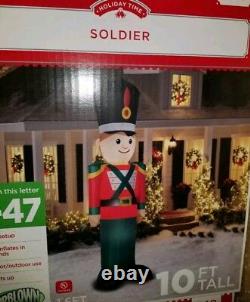 TOY SOLDIER Gemmy 10FT Airblown Inflatable Christmas Yard Decor NEW IN BOX