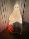 Tpi Blow Mold Ghost Withpumpkin R. I. P. Tombstone Halloween 36 Plastic Lighted