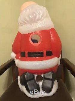 TPI Praying Santa & Baby Jesus Blow Mold EXTREMELY RARE