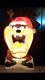 Taz Tasmanian Devil Lighted Christmas Blow Mold Outdoor Holiday Yard Decor