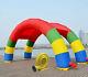 Techtongda 26.25ft Twin Arches 26ft X 13ft Inflatable Rainbow Arch With Blower