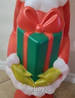 The Grinch & Cindy Lou Who Grinch Who Stole Christmas Blow Mold Lot Of 2 New