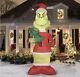 The Grinch With A Tree 11ft Tall Outdoor Inflatable Decoration Decor Christmas