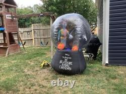 The Nightmare Before Christmas, Jack And Sally Globe, Inflatable Gemmy 2021