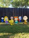 The Peanuts Movie Dream Big Characters Gang Charlie Brown Yard Art Decoration