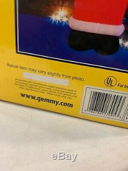 The Simpsons 8' Santa Homer DOH NUTS 2004 Gemmy Airblown Christmas Inflatable