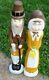 Union Blow Mold Thanksgiving 35 Pilgrim Couple Don Featherstone 1996 Yard Light