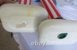 Union Products 36 Uncle Sam Patriotic Blow Mold Don Featherstone Fillable x2