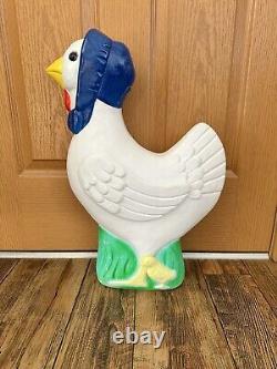 VERY RARE Don Featherstone Blue Bonnet Goose Blow Mold Union Products 21.5