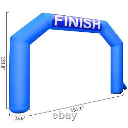VEVOR Inflatable Arch 15ft Hexagon with 350W Blower for Race Outdoor Advertising