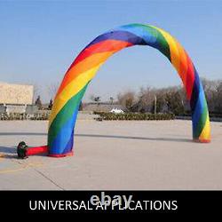 VEVOR Inflatable Rainbow Arched Door Advertising Arch 26 x 10 ft for Holiday