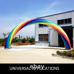 VEVOR Inflatable Rainbow Arched Door Advertising Arch 26 x 10 ft for Holiday