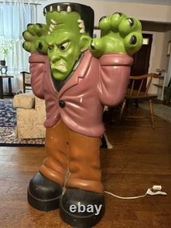 VINTAGE 36 General Foam Plastics FRANKENSTEIN BLOW MOLD- Lights Up