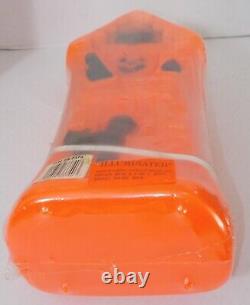 VINTAGE HAUNTED HOUSE HALLOWEEN BLOW MOLD 17 PLASTIC LIGHT UNUSED With CORD #1