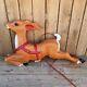 Vintage Reindeer Blow Mold Empire Christmas 35''-36 For Santa's Sleigh