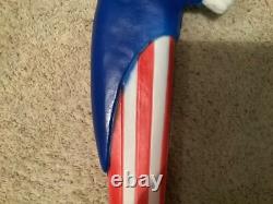 VINTAGE UNCLE SAM 1996 Union Products Don Featherstone 36 Patriotic Blow Mold