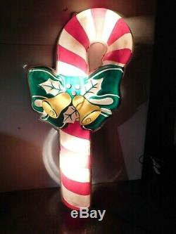 VTG 27 Noma Lites Christmas Candy Cane Blow Mold Indoor Outdoor Yard Decoration