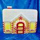Vtg Blow Mold Don Featherstone Gingerbread House Union Products Xmas Blowmold