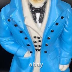 VTG Empire 38 Christmas Dickens Victorian Caroler Gentleman/Man Blow Mold