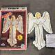 Vtg Empire Angel With Lights Hanging Blow Mold 33 Christmas Nativity Clean