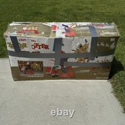 VTG Gemmy 2008 Christmas Teeter Totter Santa & Reindeer With Box RARE Works! Read VTG Gemmy 2008 Christmas Teeter Totter Santa & Reindeer With Box RARE Works! Read