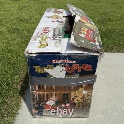 VTG Gemmy 2008 Christmas Teeter Totter Santa & Reindeer With Box RARE Works! Read VTG Gemmy 2008 Christmas Teeter Totter Santa & Reindeer With Box RARE Works! Read