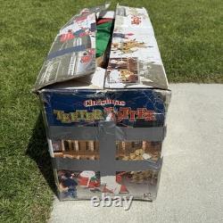 VTG Gemmy 2008 Christmas Teeter Totter Santa & Reindeer With Box RARE Works! Read VTG Gemmy 2008 Christmas Teeter Totter Santa & Reindeer With Box RARE Works! Read