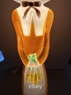 VTG Pilgrim Woman 32 Blow Mold Don Featherstone Thanksgiving Fall Union Prd VTG Pilgrim Woman 32 Blow Mold Don Featherstone Thanksgiving Fall Union Prd